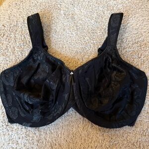 WACOAL Bra Black Lace Size 36DD